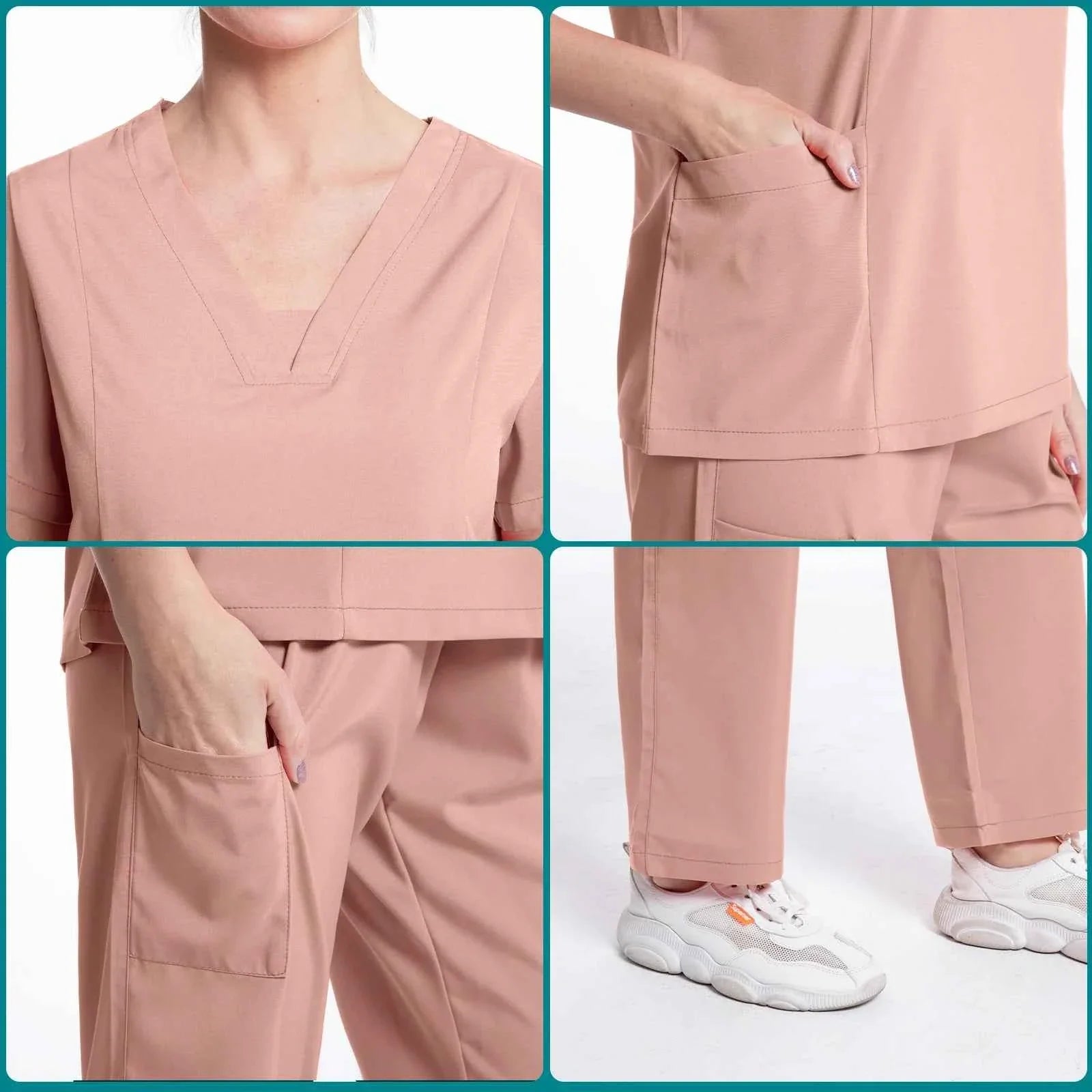 High Quality Nurse Medical Uniform Scrubs Set