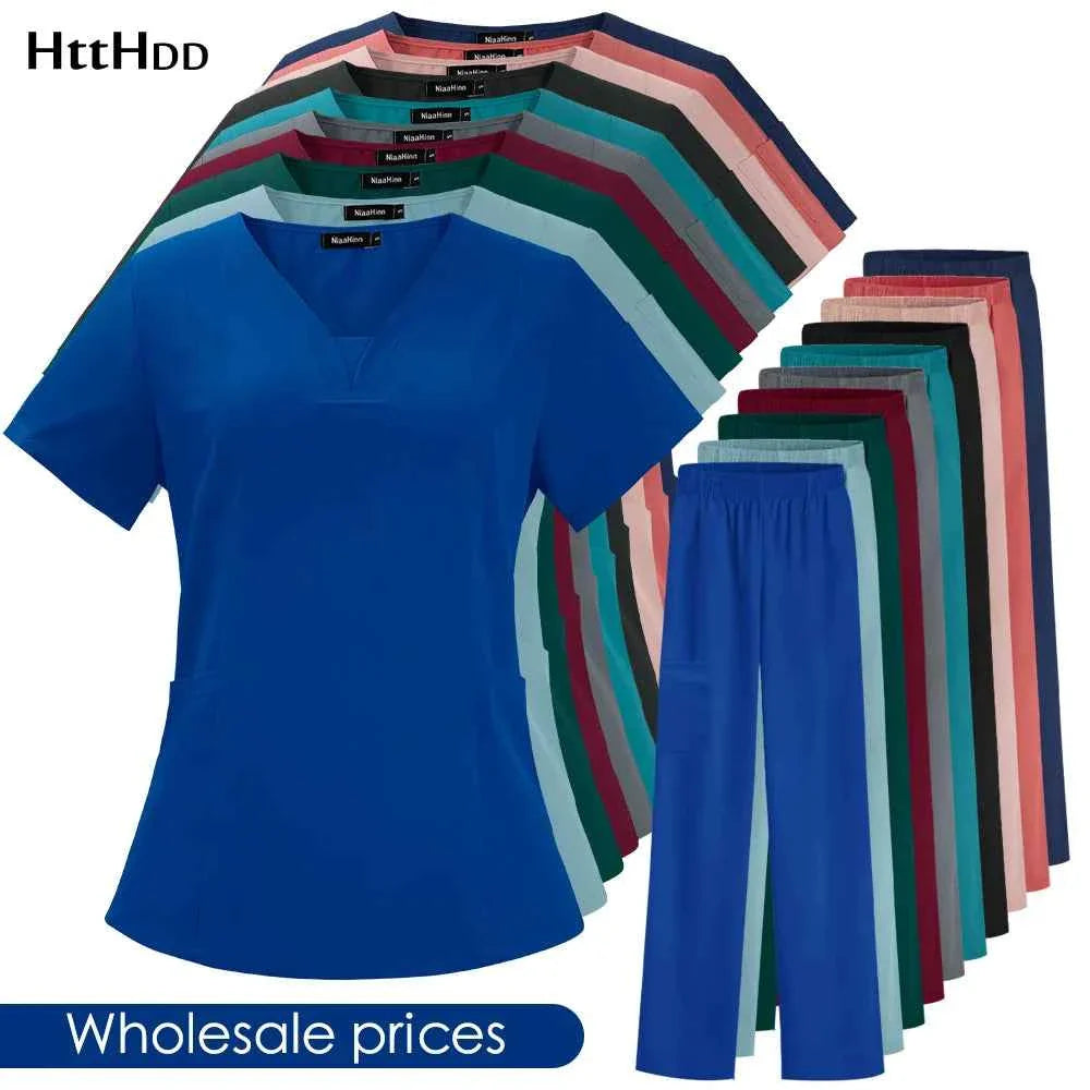 High Quality Nurse Medical Uniform Scrubs Set