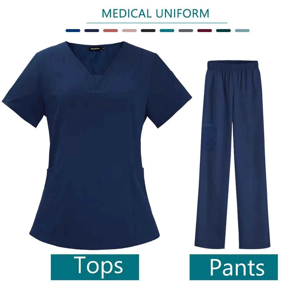 High Quality Nurse Medical Uniform Scrubs Set