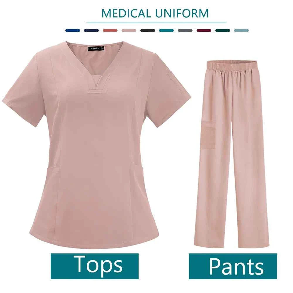High Quality Nurse Medical Uniform Scrubs Set
