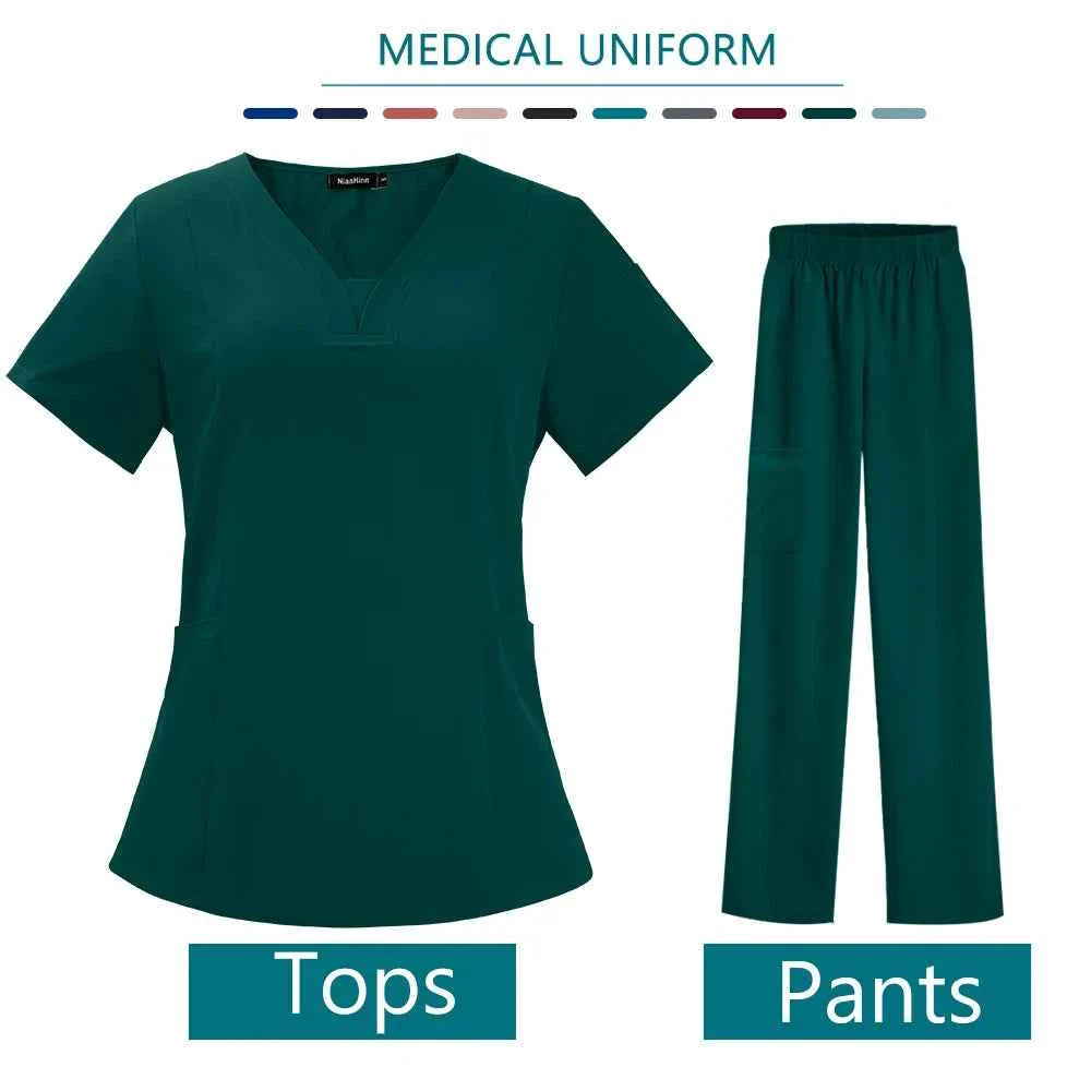 High Quality Nurse Medical Uniform Scrubs Set